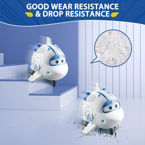 Super Wings - Figurina Transformatoare Astra | Nava Spațială | Robot | 5" 2
