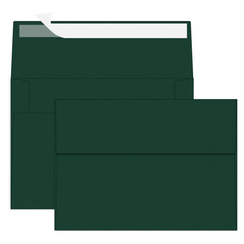 Rinrda 4x6 envelopes verdes para convite envelope A6 Green 4,75 x 6,5 polegadas 4x6 envelopes para cartas A6 Envelopes self selo