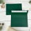 Rinrda 4x6 envelopes verdes para convite envelope A6 Green 4,75 x 6,5 polegadas 4x6 envelopes para cartas A6 Envelopes self selo 3