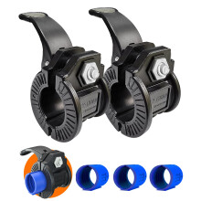 Zy-Huan Barbell Clips 1 tomme I Multi-størrelse Justerbare vægtklipibarbellklemmer 30 mm Iquick Slip Barbell Collar Par af låsning til håndvægtsb
