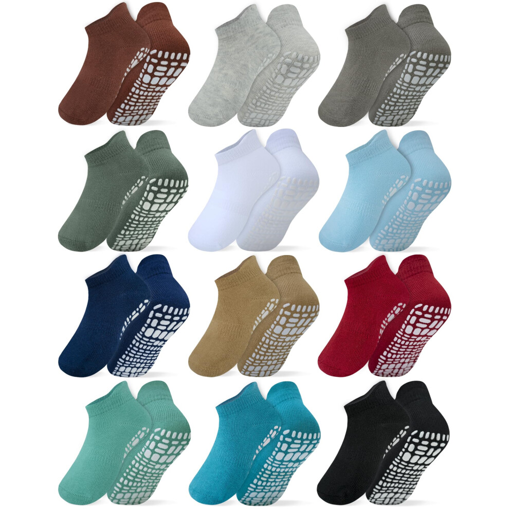 Chaussettes en coton biologique anti-d   rapage
