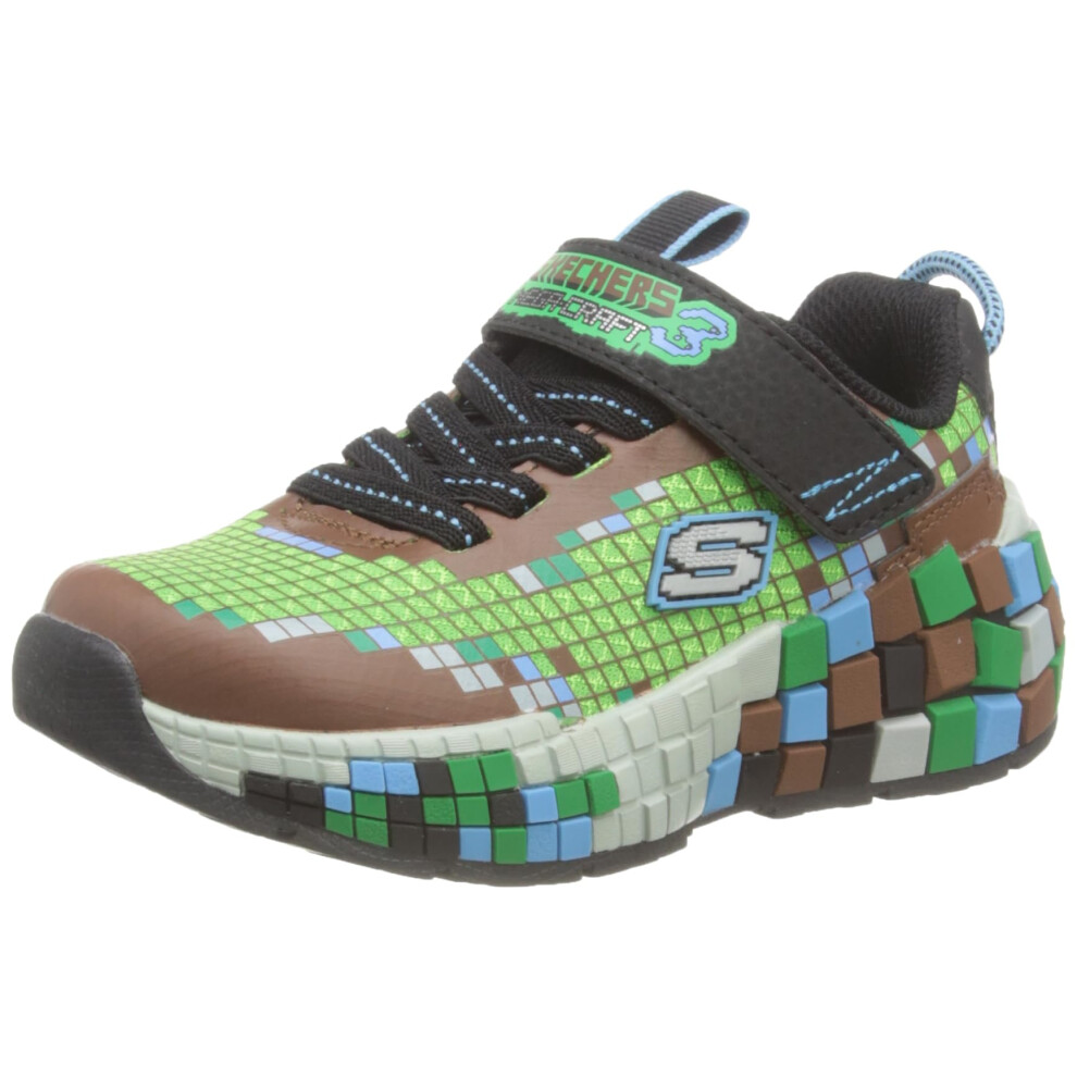 Skechers Mega-Craft 3.0 Sneaker  Brown/Multi  5 US Unisex Big Kid