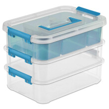 STERILITE Layer Stack & Carry Box 10-5/8 hvelykes
