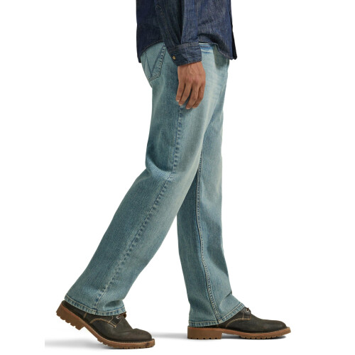 Wrangler Relaxed Bootcut Jean-heren, lichte wassing 1