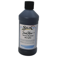 Sax 439262 True Flow Heavy Body acrylverf 1 pint Mars zwart 16 Fl Oz (pak van 1)