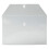 JAM PAPER Plastic Envelopes with Hook & Loop Closure - Jumbo Booklet - 12 x 18 - Clear - 12/Pack 2