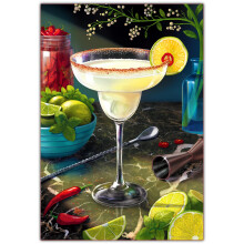 Puzzle 1000 Teile  Die Margarita. Gehirnfrdernder Spa fr Erwachsene, Familien, Freunde, Spieleabende, Poster inklusive, Geschenke fr Cocktail-Li