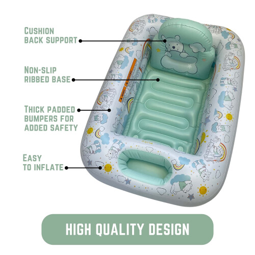 Baignoire gonflable Disney Winnie l'ourson dans le ciel 1