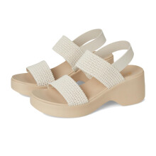 Skechers Women's CALI Day Wedge Sandal  Off White  8
