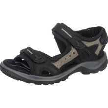 ECCO Women's Yucatan outdoor offroad hiking sandal Black/Mole/Black 36 M EU/5-5.5 M US