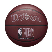 WILSON NBA Forge Plus indend?rs/udend?rs basketball - r?dbrun st?rrelse 6-28,5""""