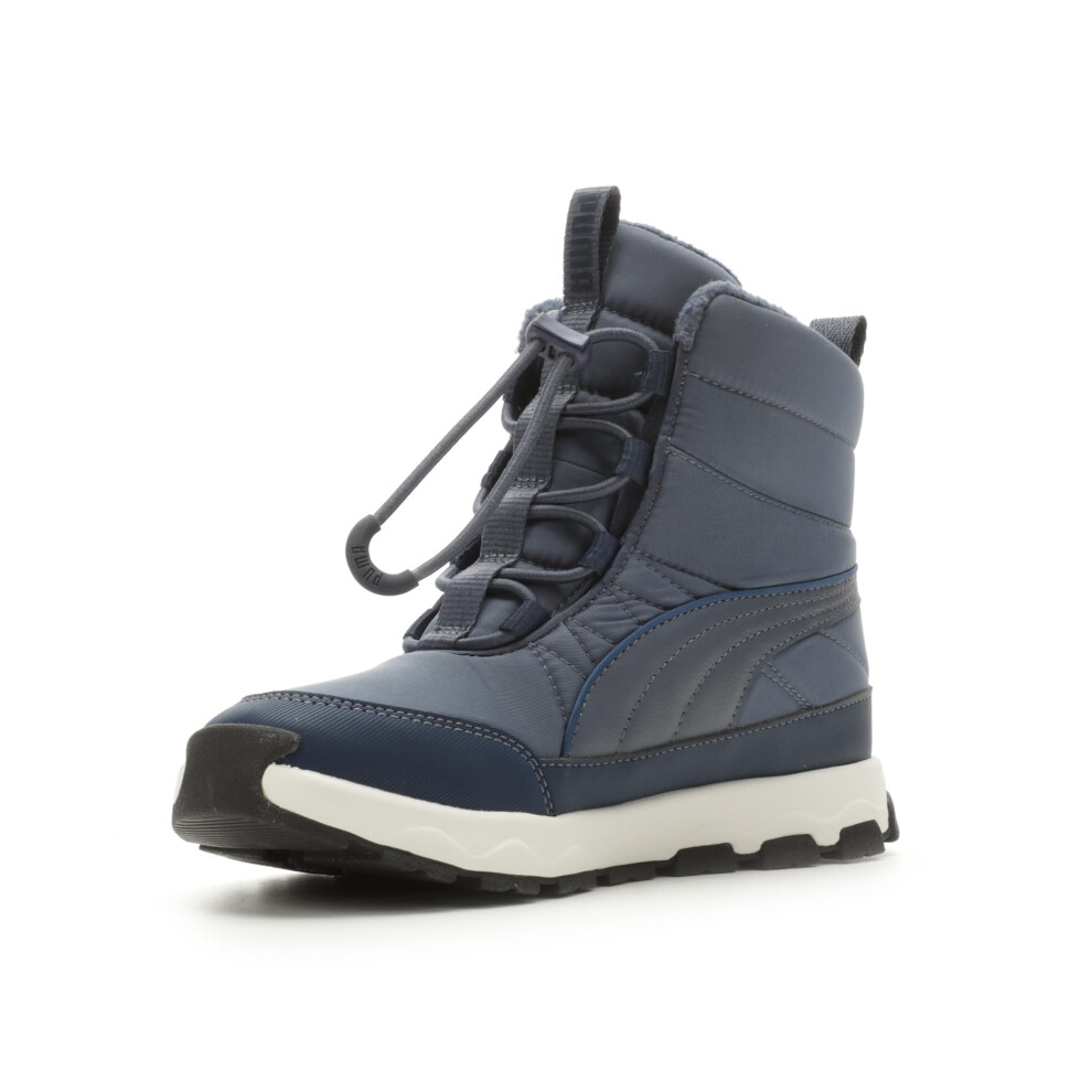 Puma Evolve Boot Alternative Closure Snow Shoe Inky Blue-Persian Blue White 13.5 Us Unisex Little Kid