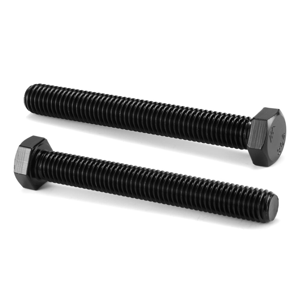 5/16-18 x 4"""" Hex Head Screw Bolt  20Pcs 18-8 (304) Stainless Steel  Fully Threaded Black Oxide by SG TZH-image-OPC-PGSWXVD-NEW