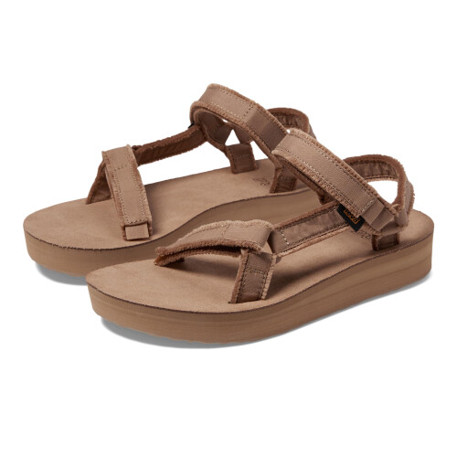 Teva Teva Damen Midform Universal Canvas Sandale Tigers Eye 11