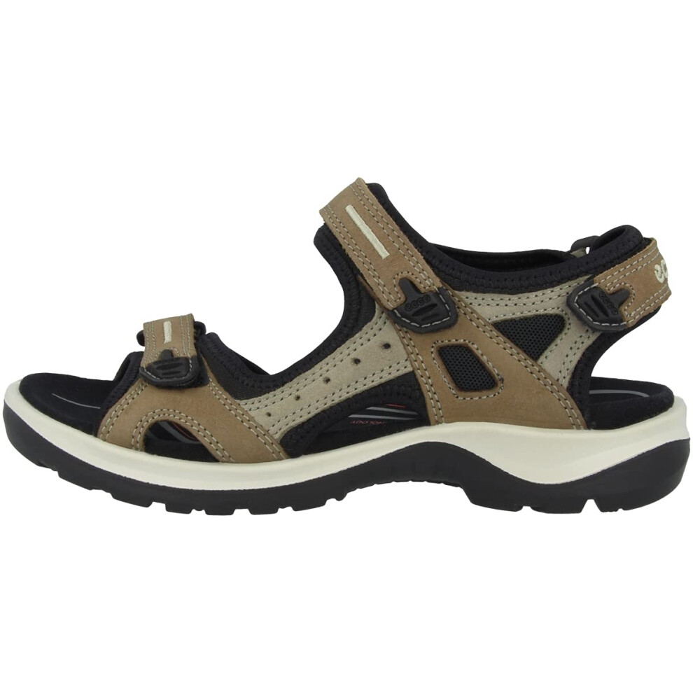 ECCO Women's Yucatan Sport Sandal  Birch Nubuck  4-4.5