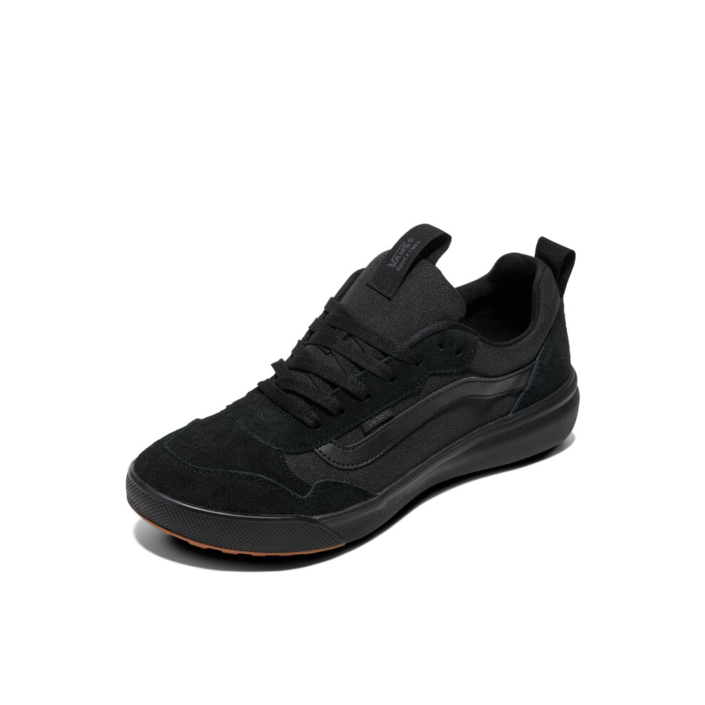 Vans Men's Ranger EXP Low-Top Sneaker  Suede/Canvas Black/Black  8.5