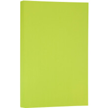 Carta giuridica riciclata di carta - 8.5 """" x 14 """" - 24 libbre Brite Hue Ultra Lime Green - 100/Pack