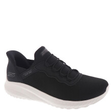 Skechers Women's Hands Free Slip-ins Bobs Squad Chaos-Daily Inspiration Sneaker  Black/Black  9