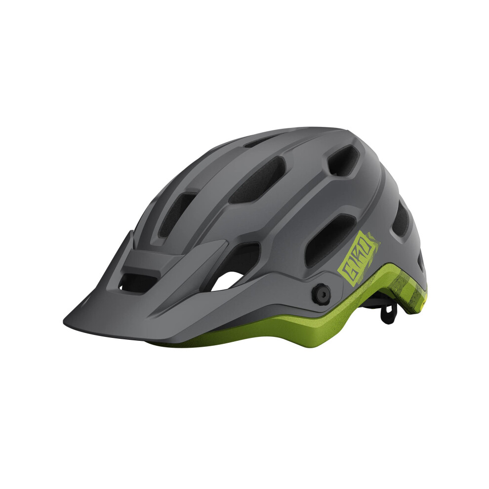 Giro Source Mips Cycling Helmet - Men's Matte Metallic /Ano Lime (2022) Small Black