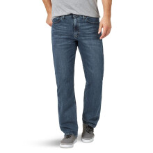 Wrangler Authentics Men's Comfort Flex Waist Relaxed Fit Jean  Smoke  38W X 30L