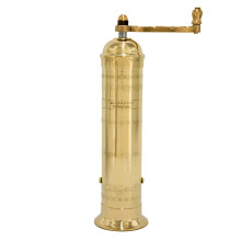 Alexander Home De originele Griekse pepermolen, 25 cm hoog | Europese pepermolenmolen met slinger | Handmatige pepermolen | Peperkorrels Navulbaar -