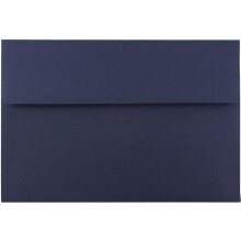 JAM PAPER A8 Premium kutsukirjekuoret - 5 1/2 x 8 1/8 - tummansininen - 100 kpl / pakkaus