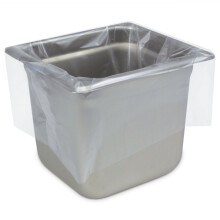 Pansaver Hotel Clear Pan Liners for Easy Clean Up - Disponable Buffet Pan Liners Ovner op til 400F (Sixth Pan Liner - 13 x 14 in)