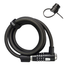 Kryptonite KryptoFlex Bike Lock Cable 2FT/6FT/10FT Long 12mm Thick Heavy Duty Braided Steel Cable Anti-Theft Security Lock for Outdoor Equipment Co