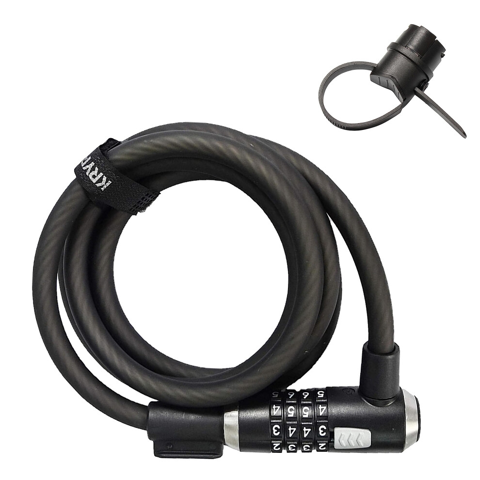 Kryptonite Kryptoflex Bike Lock Cable 2Ft/6Ft/10Ft Long 12Mm Thick Heavy Duty Braided Steel Cable Anti-Theft Security Lock For Outdoor Equipment Com 720018005223