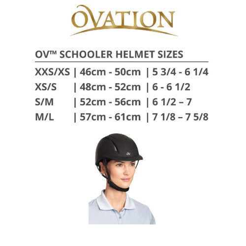 Ovation Deluxe Schooler Helmet (Purple  Medium/Large) 2