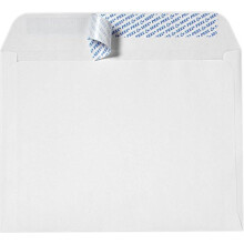 LUXPaper 9 x 12 h?ftekonvolutter | Peel & Press | Hvid | 28 lb. Tekst | 50 Antal