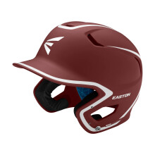 Eastona | Kask do odbijania Z5 2.0 | Baseball | Starszy (7 1/8"""" - 7 1/2"""") | Matowy dwukolorowy bordowy/biały