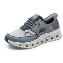 Skechers Men's Glide-Step Pro Hands Free Slip-in Sneaker Gray/Charcoal 6.5 Wide