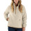 Carhartt Carhartt Dames Losse Fleece Pullover, Oat Milk, 3X 1