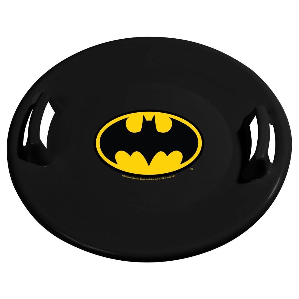 Slippery Racer Wytrzymaly, Odporny Na Zimno Downhill Pro Plastikowy Zimowy Spodek Do Jazdy Na Swiezym Powietrzu Sanki Sniezne Z Uchwytami. (Batma-image