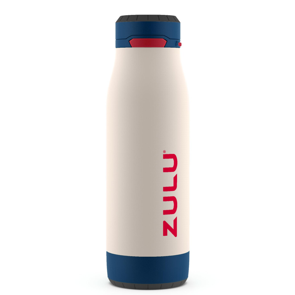 Zulu Ace 18oz Vacuum Insulated Stainless Steel Water Bottle with Chug Spout  Leak-Proof Locking Lid and Removable Base for School  Backpack  Sports  G-image-OPC-PGSXDMC-NEW