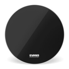 Bl na na basov bubon Evans EQ3 Resonant Black bez portu, 18 palcov