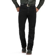 Wrangler Men's 13MWZ Cowboy Cut Original Fit Jean Shadow Black 32W x 30L