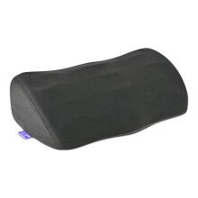 CUSHION LAB Repose-pieds ergonomique pour dessous de bureau - Coussin de massage breveté en mousse à mémoire de forme pour le travail, la maison,