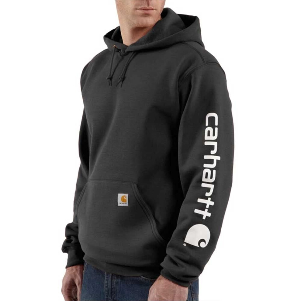 Carhartt Mens Hoodie Fashion-sweatshirts  Black  Large Tall US