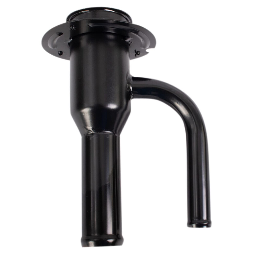 Trq Rear Fuel Tank Filler Neck Compatible With 2005-2010 Ford F-350 Super Duty Black 195591605304