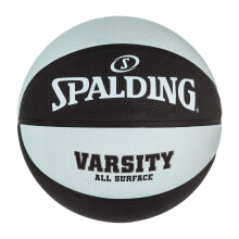 Spalding Varsity Black/Light Blue Outdoor Basketball 29.5""""