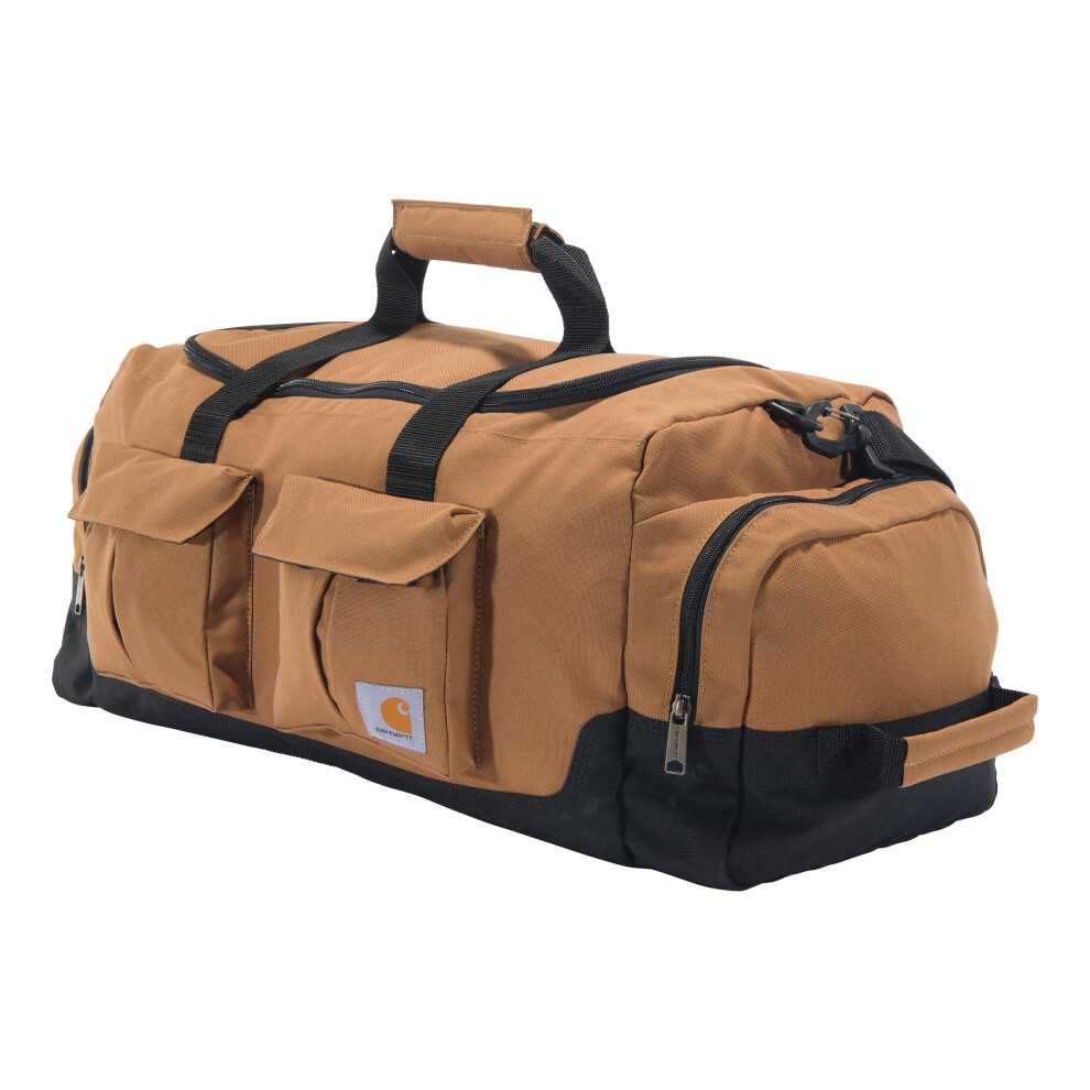 Carhartt 40L Utility  Heavy-Duty Gear Jobsite  Gym  & Travel  Duffel Bag Brown