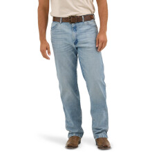 Wrangler Jean coupe cowboy Active Flex pour homme, coupe originale, bleu authentique