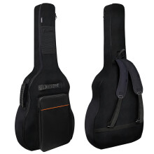 Borsa per chitarra acustica NAGAN da 0,5 pollici con imbottitura extra spessa, per chitarra da 40, 41, 42 pollici, impermeabile, zaino in Oxford