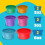 Play-Doh Play-Doh 6 ???????e? ?e??  ata - Super Stretch Play Foam Butter Cloud Compound Packs 5