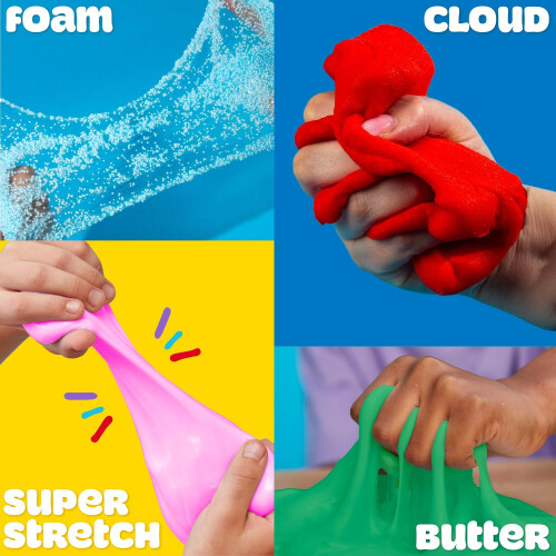 Play-Doh Play-Doh 6 ???????e? ?e??  ata - Super Stretch Play Foam Butter Cloud Compound Packs 1