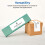 Avery Printable Blank Rectangle Labels 1.5"""" x 4"""" Matte White 840 Customizable Labels (5197) 3
