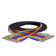 Hosa CPP-803 8-kan lov 1/4-palcov TS samec Snake - 9,9 stopy