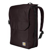 Mochila Carhartt 21L Carga Superior, Base de Lona Resistente al Agua con Funda para Portátil de 17", Un Tamaño